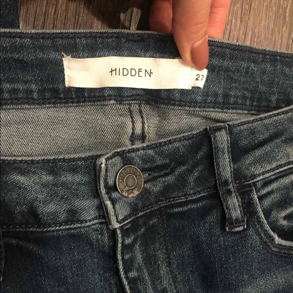 HIDDEN DENIM | Raw hem skinny jeans - Picture 6 of 6